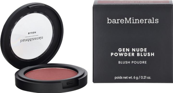Bare Minerals Bareminerals Gen Nude Powder Blush You Had Me At Merlot - 6g (You Had Me At Merlot)