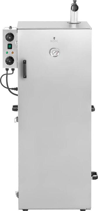 Produktbild Royal Catering Räucherofen Edelstahl Smoker Räucherschrank Räuchertonne 147 L 8 Roste