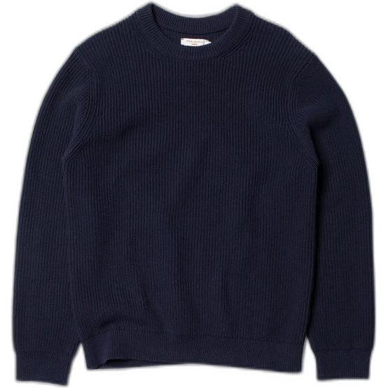 Nudie Jeans, Herren, Pullover, August, Blau, (S)