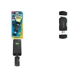 Thumbnail - Varta PhonePower Externer Batteriensatz Li-Ion 800 mAh (800 mAh, 2.96 Wh), Powerbank, Schwarz