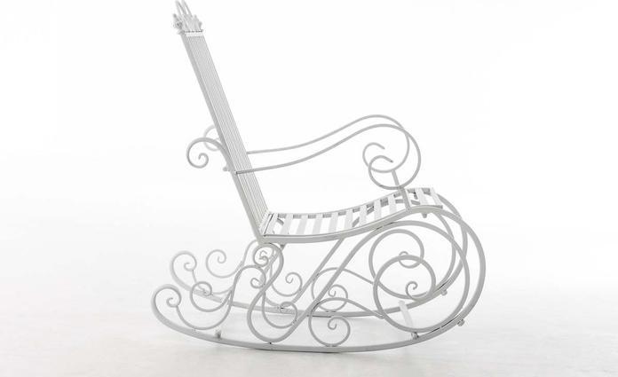 Immagine prodotto CLP Sedia a dondolo Smilla, bianca