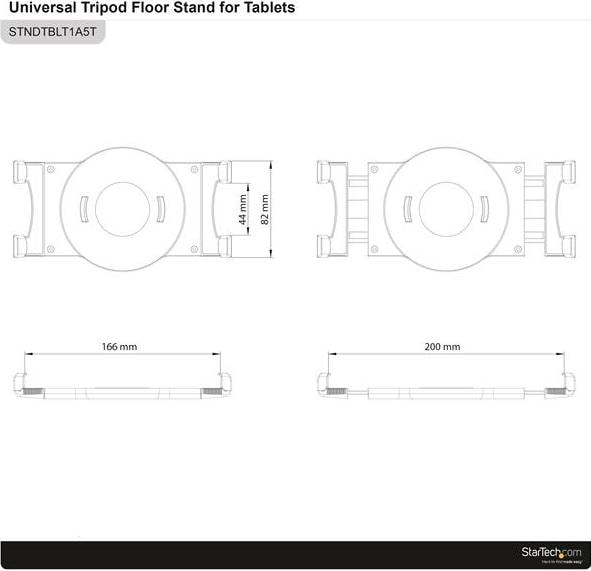 Image du produit StarTech Trépied pour tablettes
