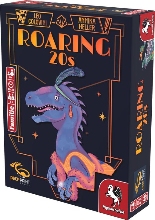 Actual product image Pegasus Roaring 20s (Deep Print Games) (German, 3 - 5 Players)