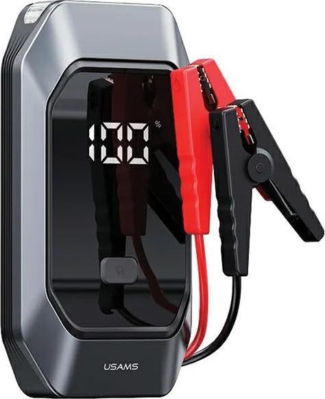 Actual product image Usams Urządzenie rozruchowe do samochodu z powerbankiem i funkcją latarki czarny/black ZB284ZDB01 (U (8000 mAh)