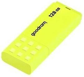 Produktbild Goodram UME2 UME2-1280Y0R11 Pendrive (128 GB, USB 2.0, gelb) (128 GB, USB-A)