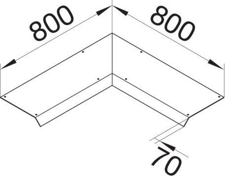 Produktbild Hager AKBI3000701 (80 cm)