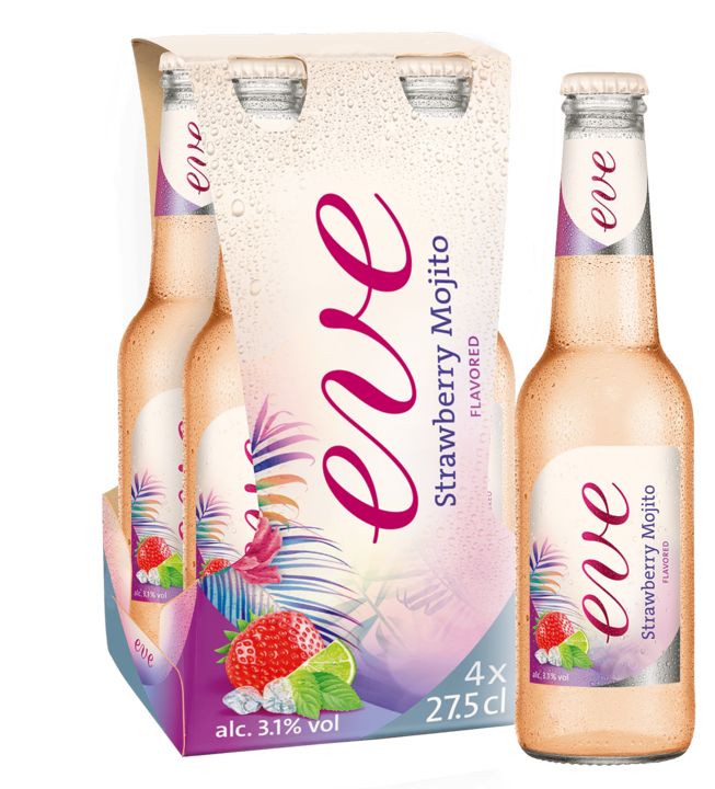 Actual product image Eve Strawberry Mojito (4 x 27.5 cl)