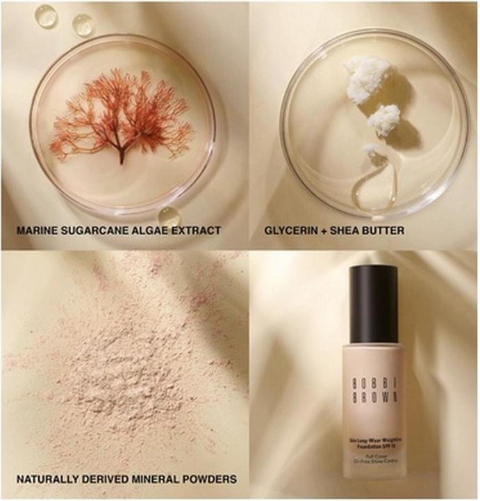 Immagine prodotto Bobbi Brown Skin LW Weightless Fond de Teint Sun Protection Factor 15 Neutral Almond (N 080 - Mandorla neutra)