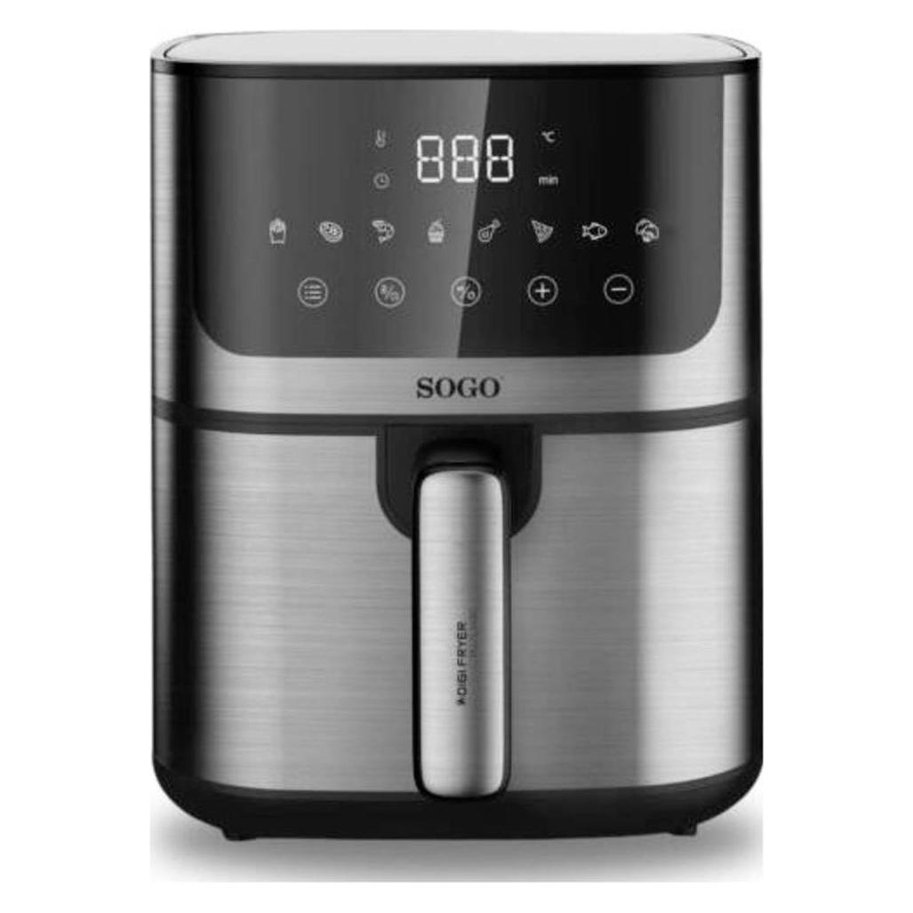 SOGO PRO2150 Singolo 7,5 L Indipendente 2150 W Friggitrice Ad Aria Calda Nero 149096270