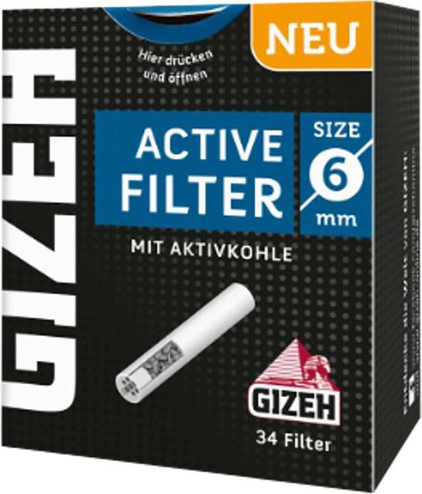 Gizeh Aktivkohle Filter