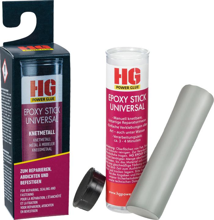Actual product image HG Powerglue Epoxy Stick (56 g, 65 ml)