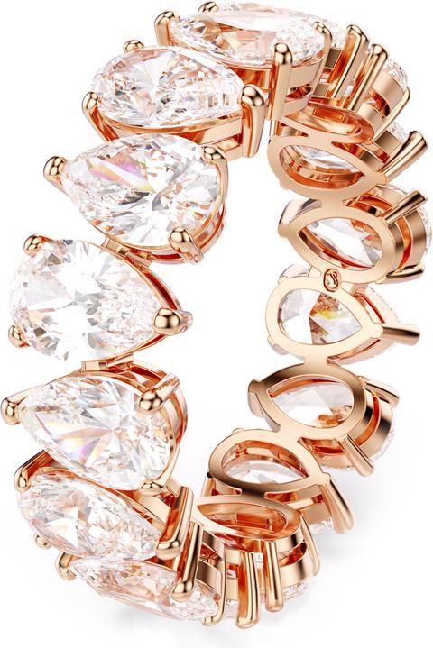 Produktbild Swarovski Matrix Vittore Ring Tropfenschliff Weiss Roségold (50)