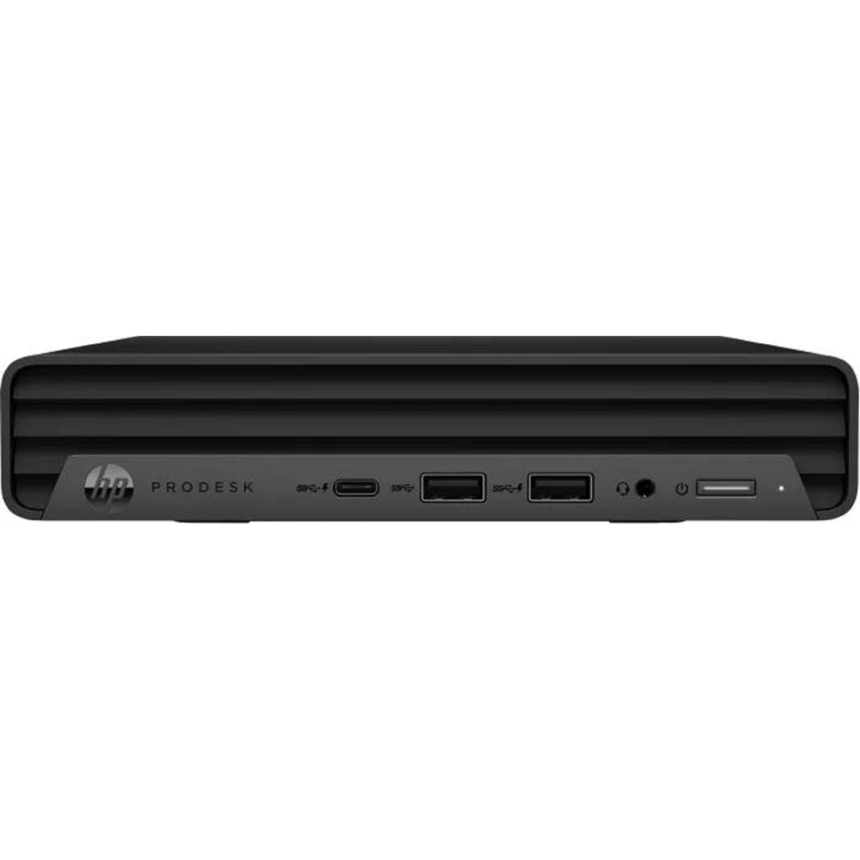 HP Pro Mini 400 G9 (Intel Core i5-12500T, 8 GB, 256 GB, UHD Graphics 770), PC, Schwarz