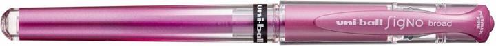 Actual product image Uni-ball - SIGNO BROAD - Gel roller (Blue, Metallic pink, Violet, White, 4x)