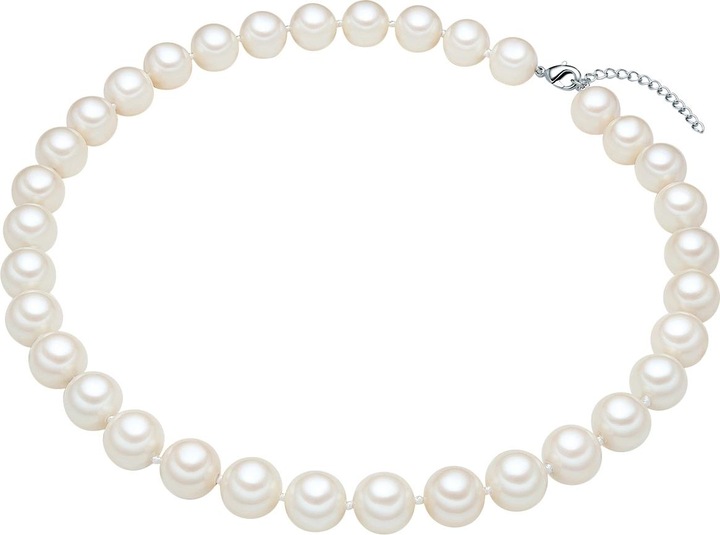 Immagine prodotto Rafaela Donata Catena da donna in argento conchiglia e perla 45,0 cm di base + 5,0 cm di estensione - 30468 (Argento, 45 - 50 cm)