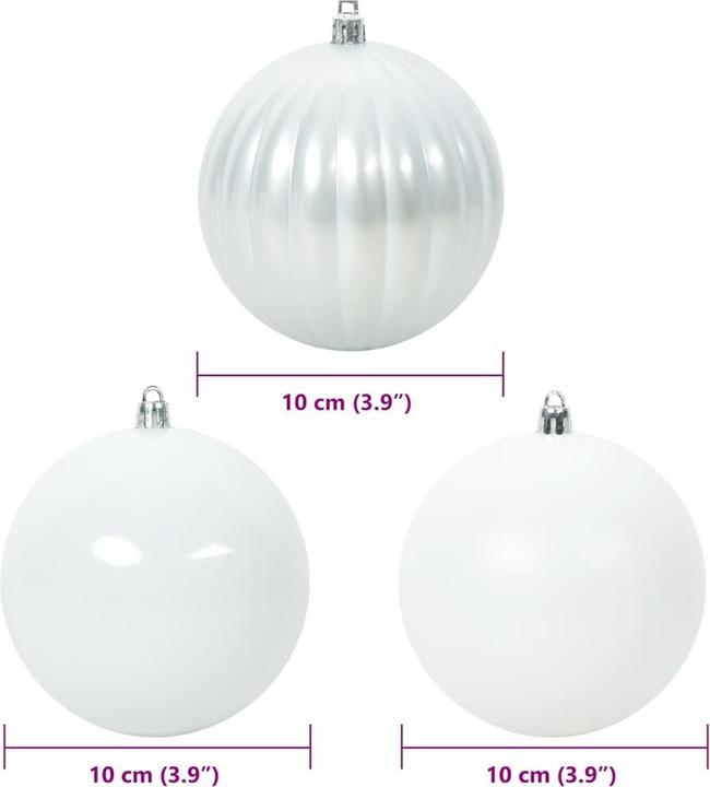 Produktbild vidaXL Weihnachtskugeln
