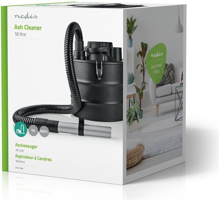 Produktbild Nedis VCAC118BK (Aschesauger)