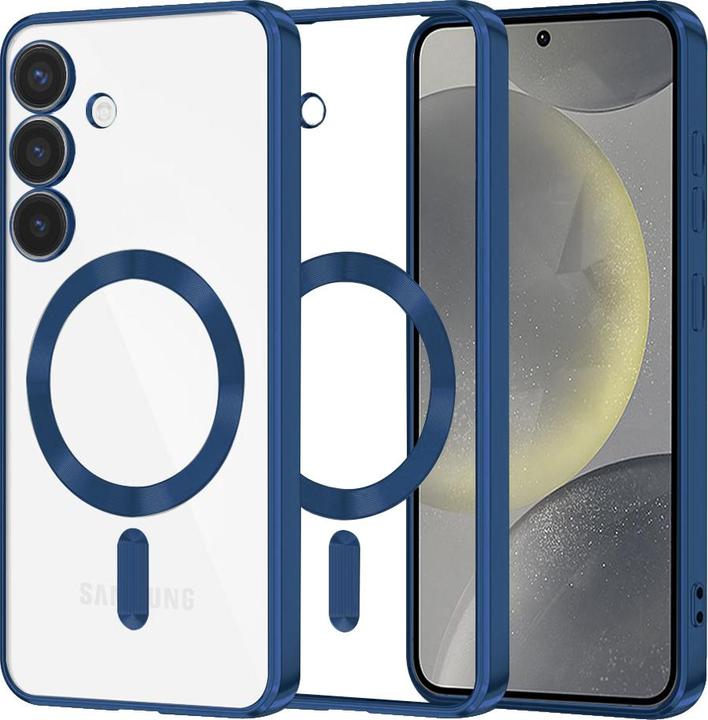 Produktbild Techsuit - Luxury Crystal MagSafe - Samsung Galaxy S24 - Deep Blue (Samsung Galaxy S24)