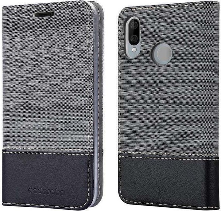 Produktbild Cadorabo Book Jeans Optik Cover (Wiko View 3 Lite)