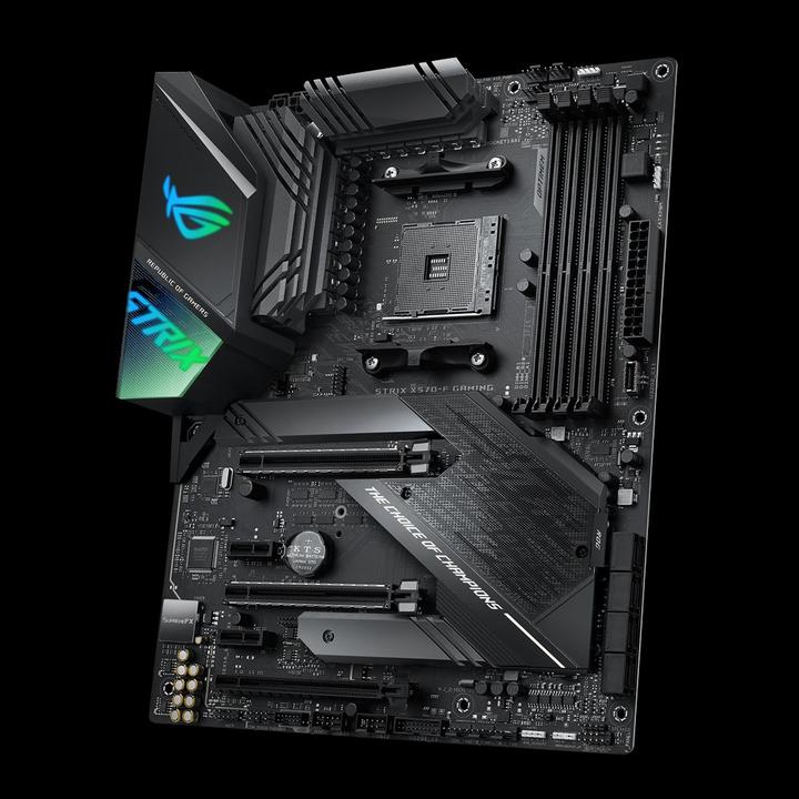 Actual product image ASUS Rog Strix X570-F Gaming (AM4, AMD X570, ATX)