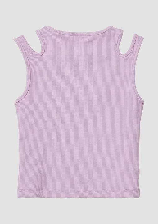 Produktbild S.Oliver T-Shirt Geripptes Tanktop mit Cut-outs (92)