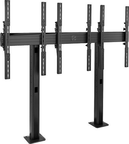 Chief Fusion LBM3X1UP 3 x 1 Portrait Micro-Adjustable Large Bolt-Down Freestanding Vid