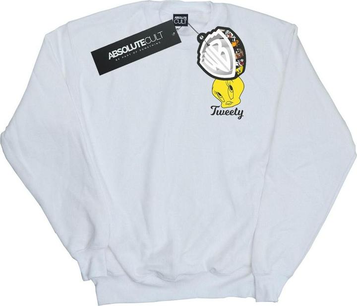 Actual product image Looney Tunes Mens Tweety Pie Head Sweatshirt (M)