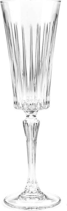 Actual product image Rcr Timeless Champagne Glass Set of 6 (21 cl, 6 Glasses, Champagne glasses)