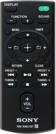 Image du produit Sony Télécommande pour CMT-X5CD