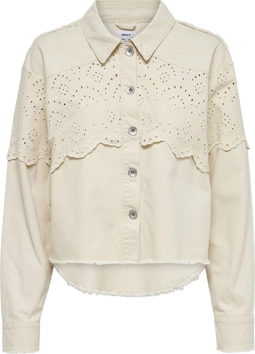Only Häkeldetail Jacke