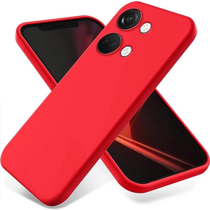 Produktbild Cover-Discount OnePlus Nord 3 - Silikon Gummi Hülle rot (OnePlus Nord 3)