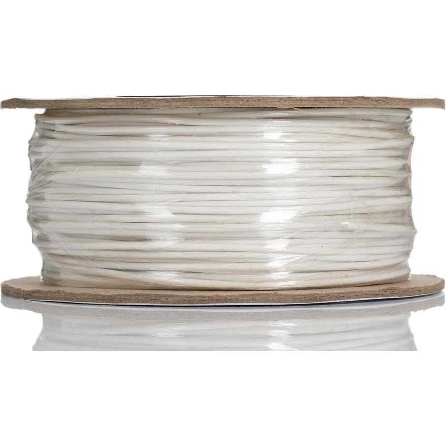 RS PRO, Tubo + Canalina per cavi, Cavo unipolare 0,5 mm², 20 AWG 100 m isolato in PVC bianco (100 m)