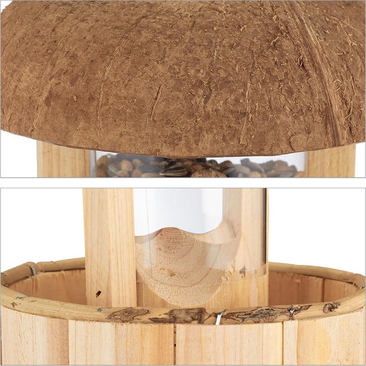 Actual product image Relaxdays Bird Feeder