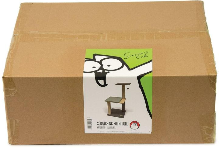 Productafbeelding Karlie Simons kat (105 cm, Beige, Grijs, Groen)