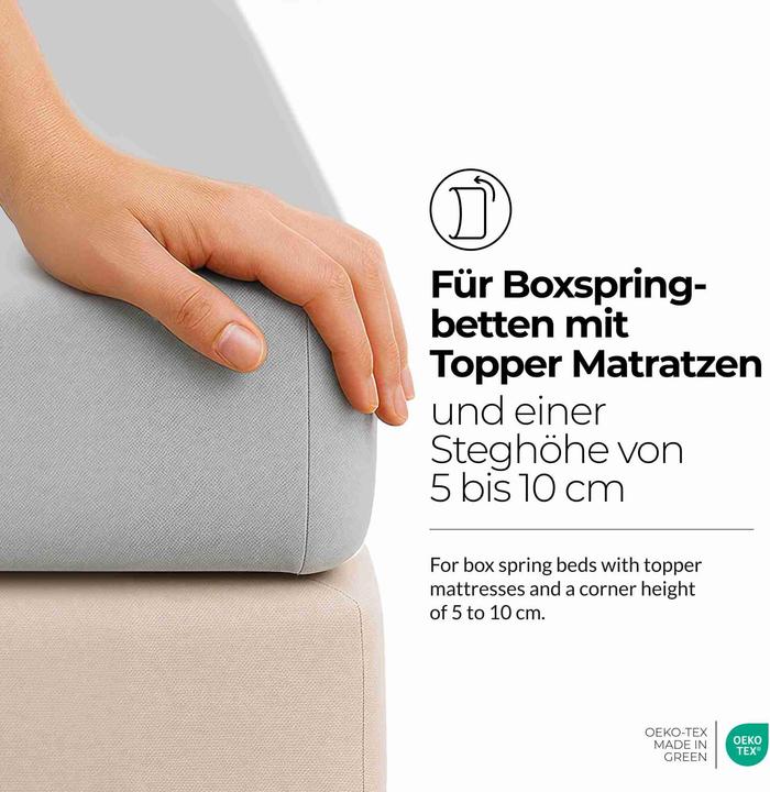 Produktbild Etérea Comfort Jersey Topper (100 x 200 cm, 90 x 200 cm)