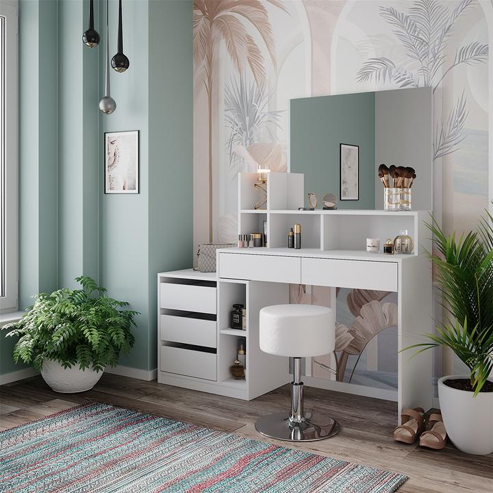 Image du produit Vicco Anja mit Hocker (139.80 x 40 x 115 cm)