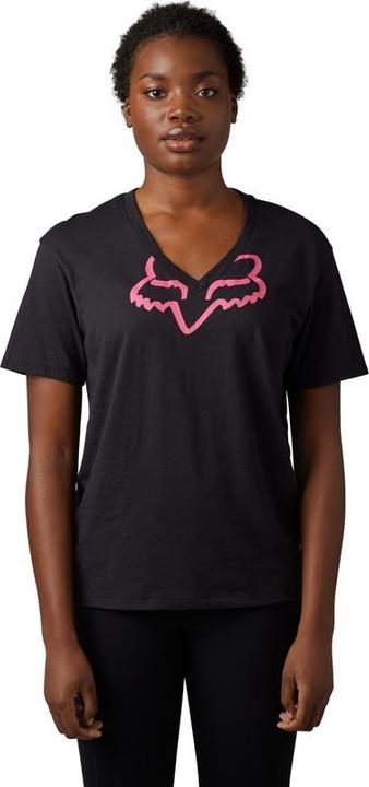 Actual product image Fox Tee 23 Boundary Ss Top Blk/Pnk M (M)