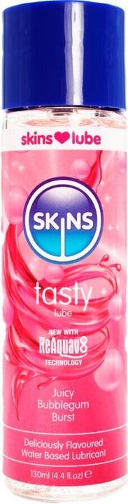 Image du produit Skins Lubrifiant "Tasty" Juicy Bubblegum Burst 130ml aux arômes naturels (130 ml)