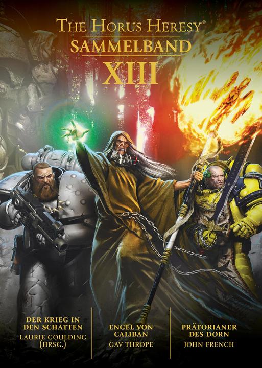 Actual product image Horus Heresy - Anthology 13 (German, Gav Thorpe, John French, Laurie Goulding (ed.), Stefan Behrenbruch, 2024)
