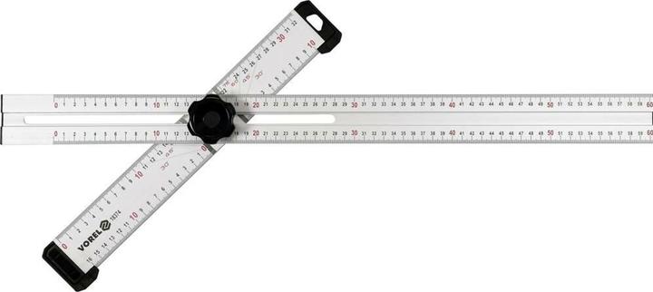 Productafbeelding Toya VOREL KĄTOWNIK ALUMINIOWY NASTAWNY L 600 M 18374 (1837400 cm)