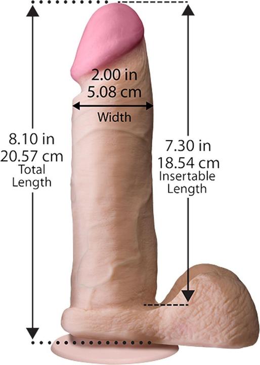 Actual product image Doc Johnson The Realistic Cock - UR3