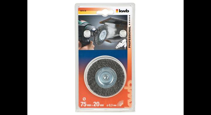 Produktbild kwb Scheibenbuerste 75 Grob Dd