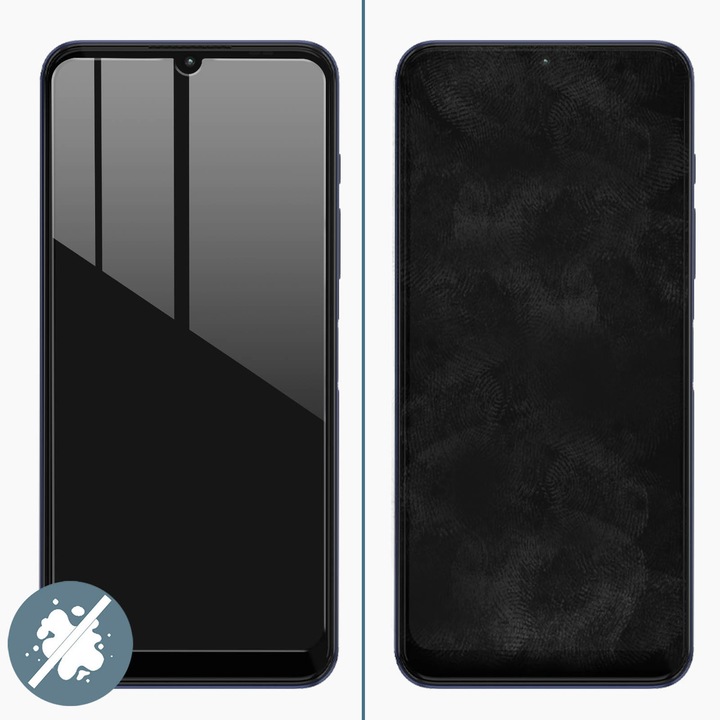 Produktbild Avizar Kristallklare Folie, Glas-Displayschutz (2 Stück, Samsung Galaxy A03s)