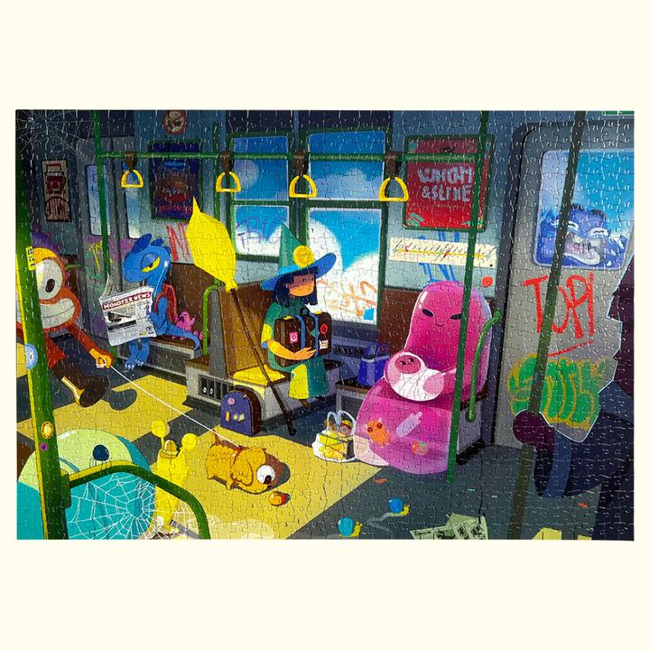 StoPuzzle Puzzle 1000pz Prossima Fermata ZulsePotz Art By Valentart (1000 pieces)