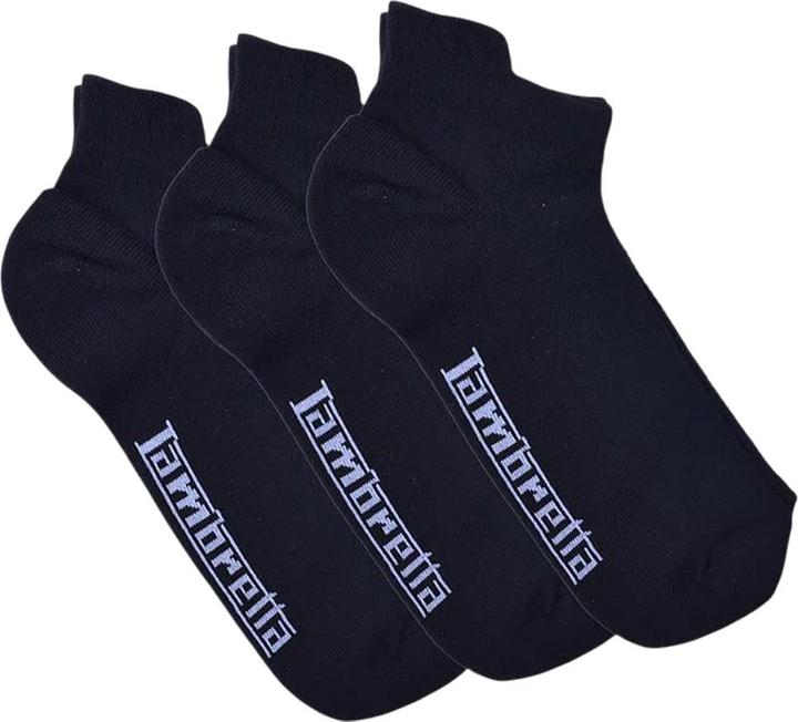 Actual product image Lambretta Mens Trainer Socks (Pack of 3) (pack of 3, 39.5 - 45.5)