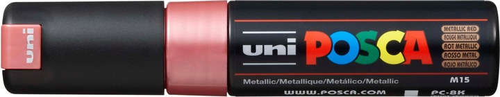 Image du produit Posca Marqueur PC-8K pointe biseautée (Rouge, 8 mm, 1 x)