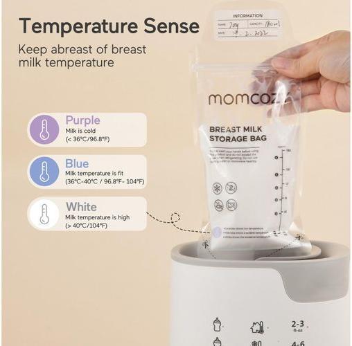 Immagine prodotto Momcozy Sacchetti per la conservazione del latte materno
