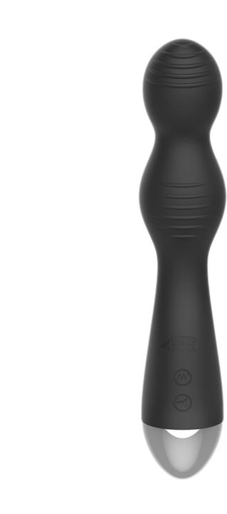 Actual product image Shots Remote Controlled E-Stim & Vibrating G/P-Spot Vibrator