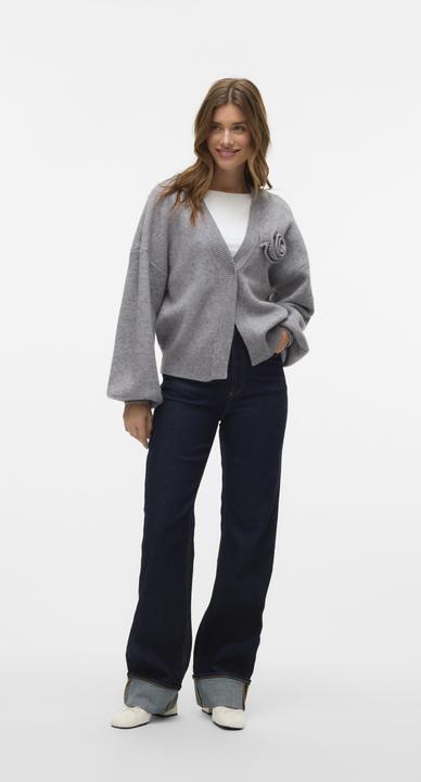 Actual product image Vero Moda VMTESSA Hohe Taille Weiter Beinschnitt Jeans Weit geschnitten (W30/L32)