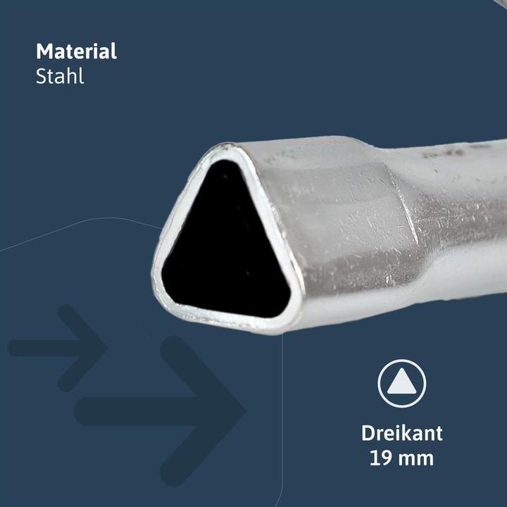 Actual product image Dönges Key for bollard, Economy, triangular M12